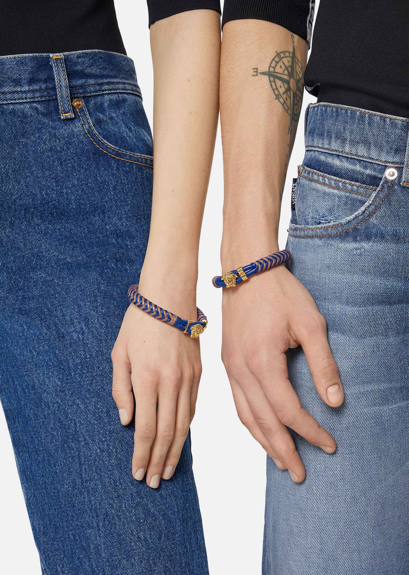 Medusa Leather Bracelet 2