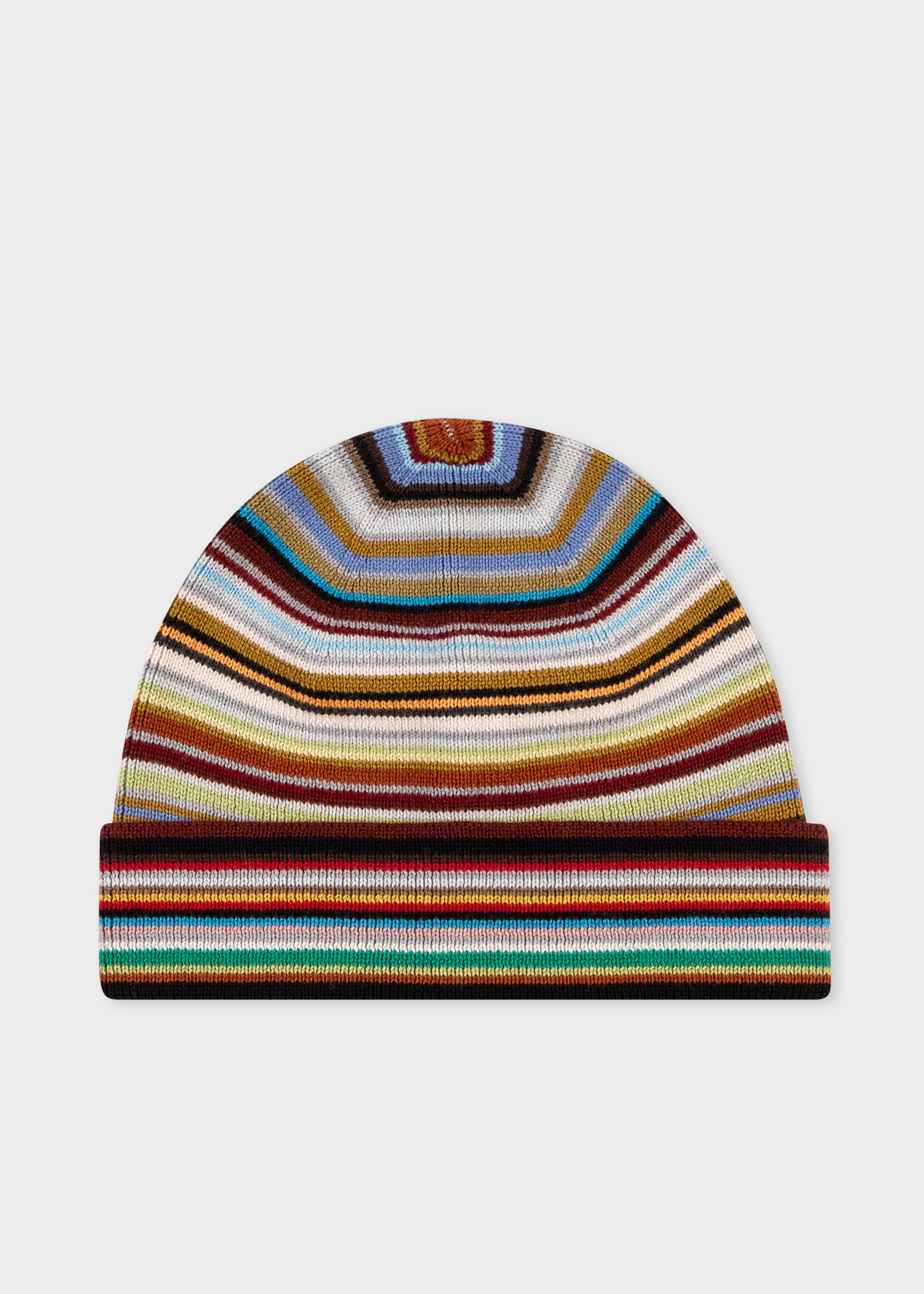 'Signature Stripe' Merino Wool Beanie Hat & Scarf Gift Set - 4
