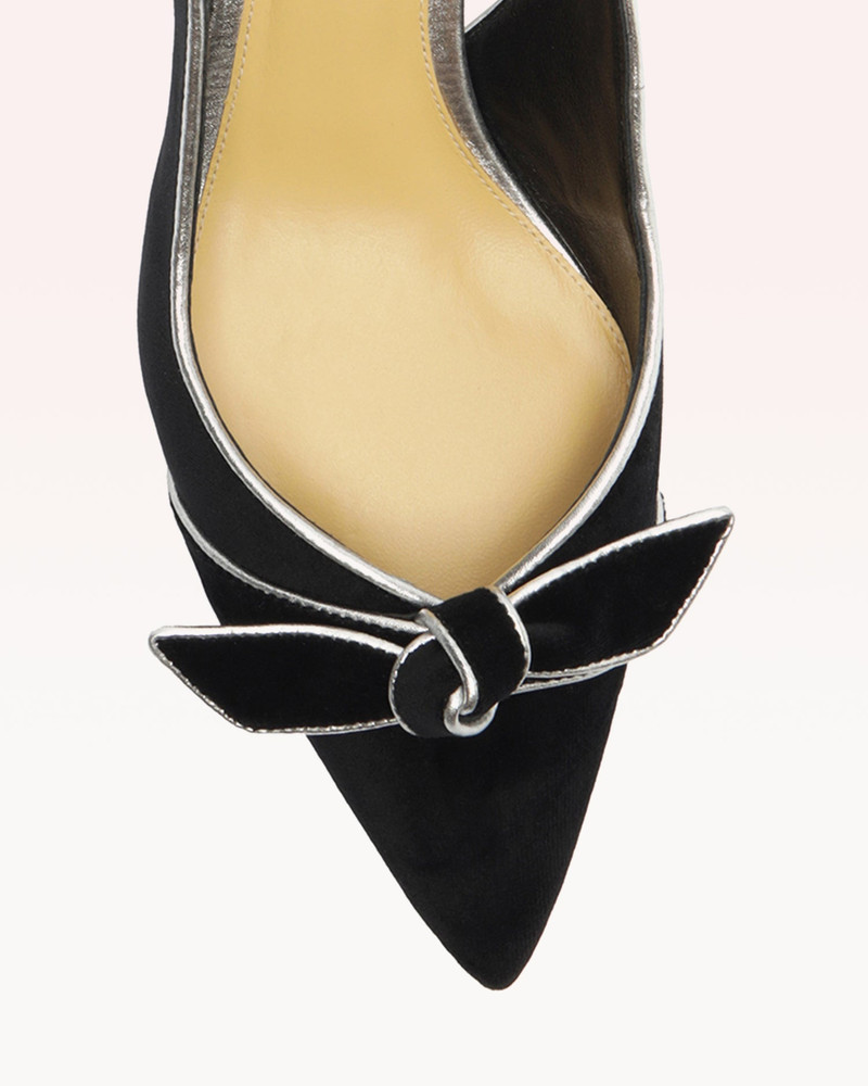 ANGELITA SLINGBACK VELVET PUMP 4