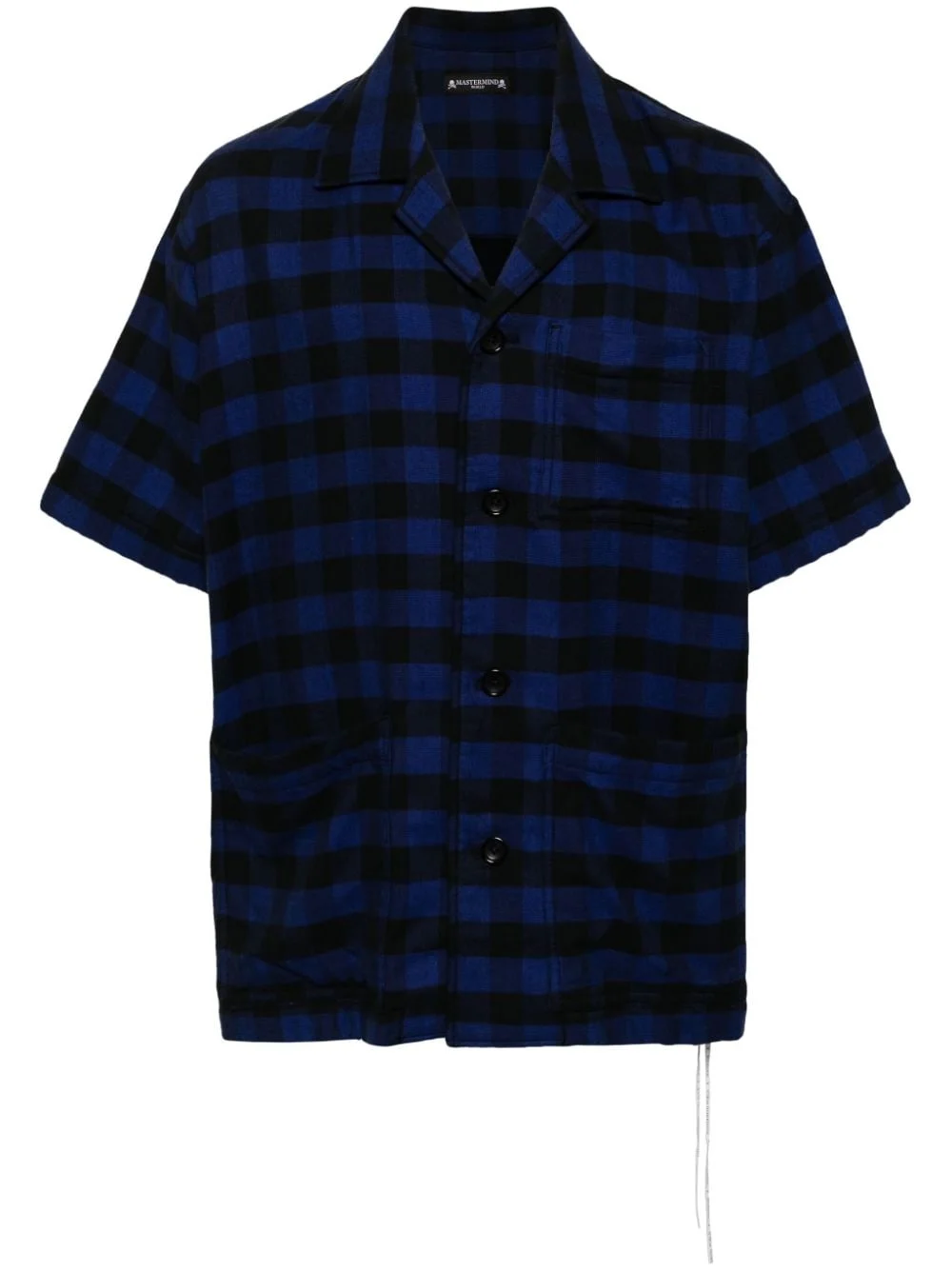 checked cotton shirt - 1