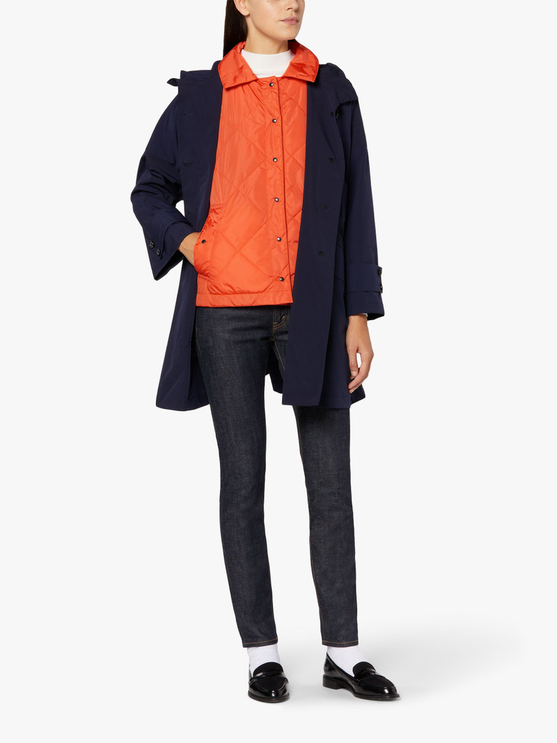 Mackintosh ANNABEL ORANGE NYLON QUILTED LINER VEST | LQV-005 outlook
