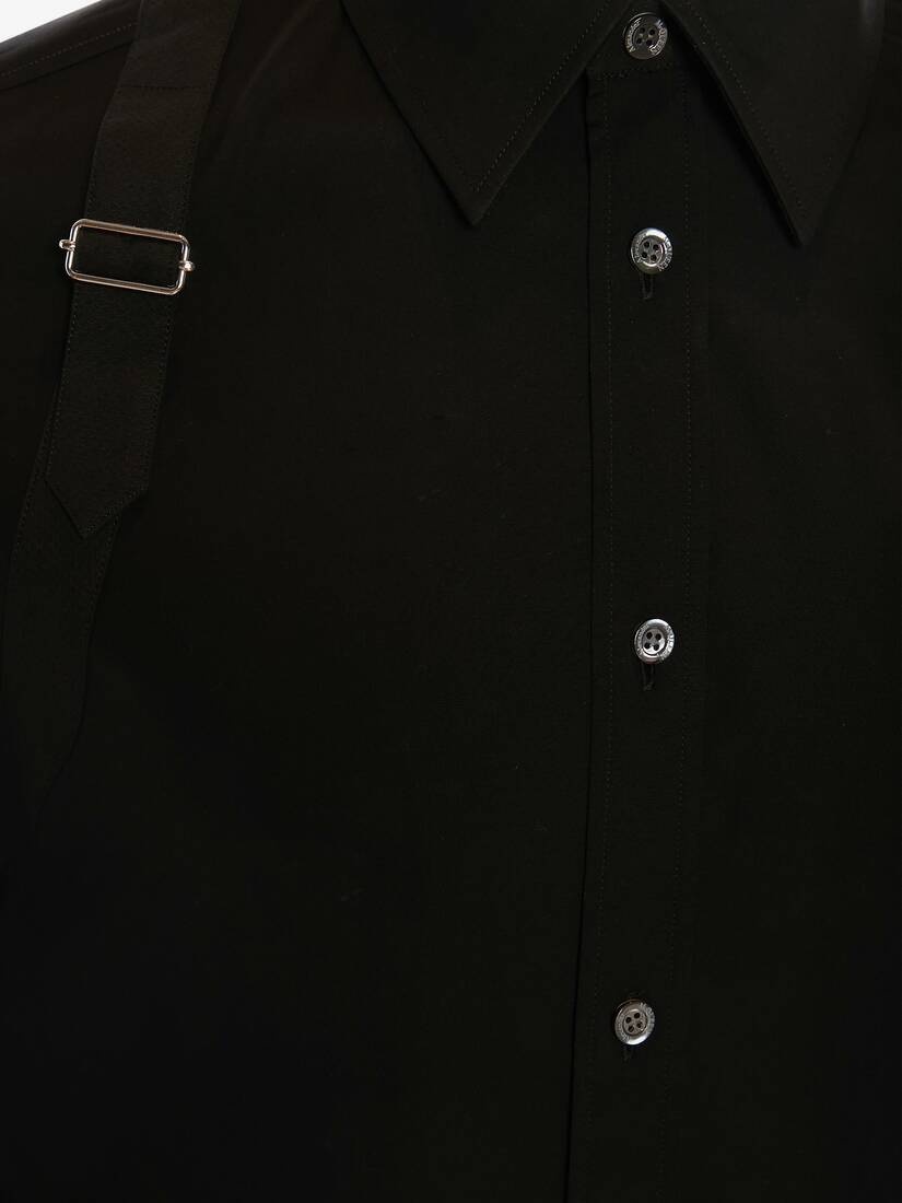 Men's Harness Shirt in Black - 3