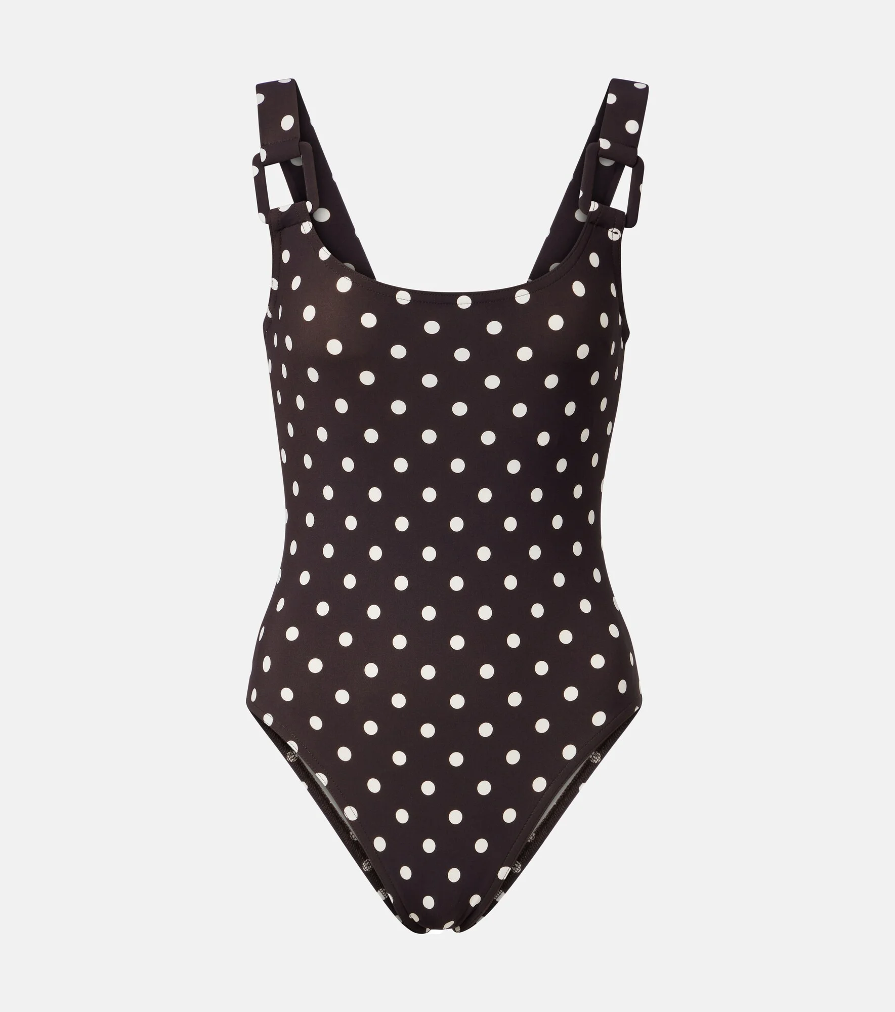Polka-dot swimsuit - 1