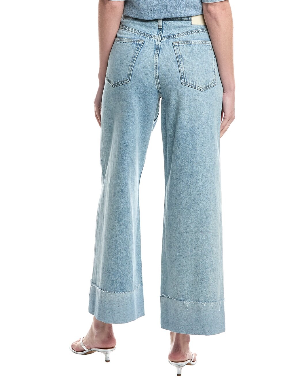 rag & bone Sofie Mari Crop Wide Leg Jean - 2