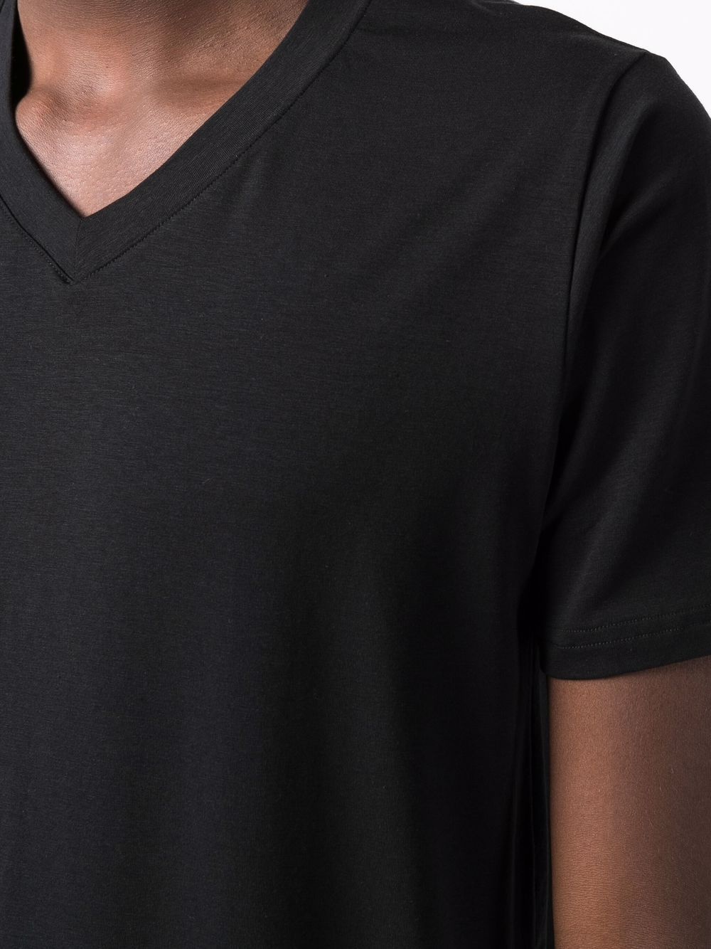 crew-neck fitted T-shirt - 5