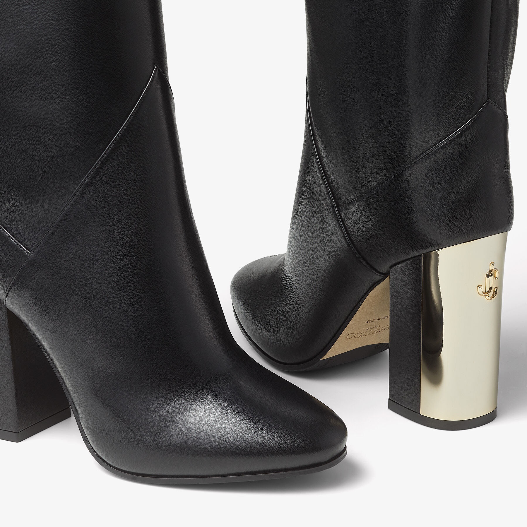 Rydea Ankle Boot 100
Black Nappa Leather Ankle Boots - 4