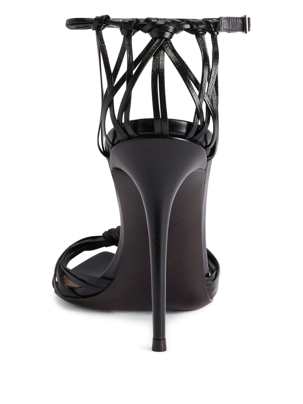 105mm knotted-strap sandals - 3