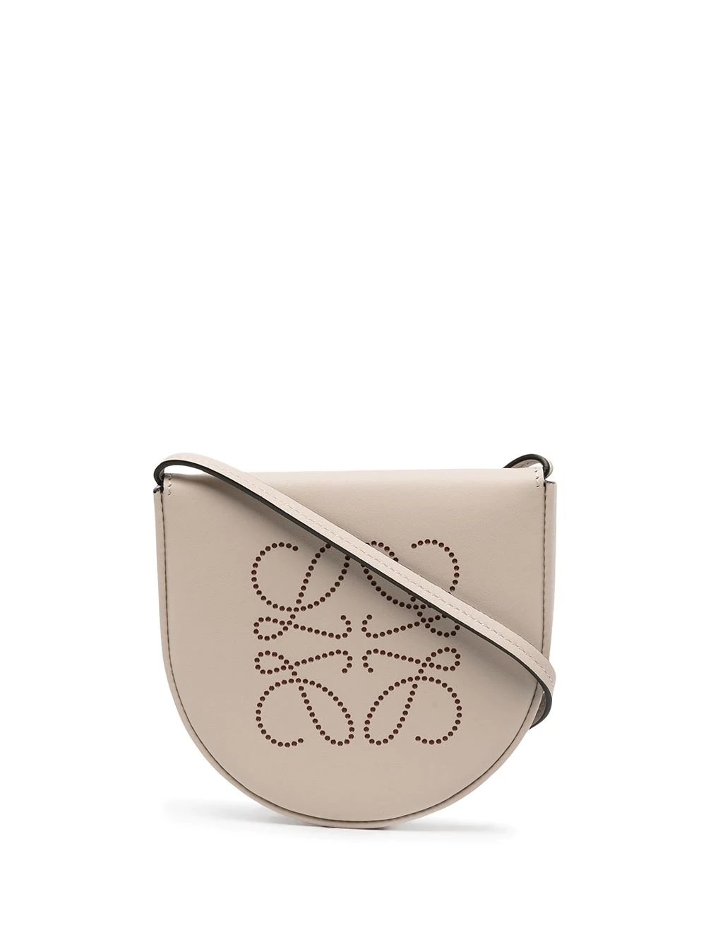 Heel perforated crossbody bag - 1