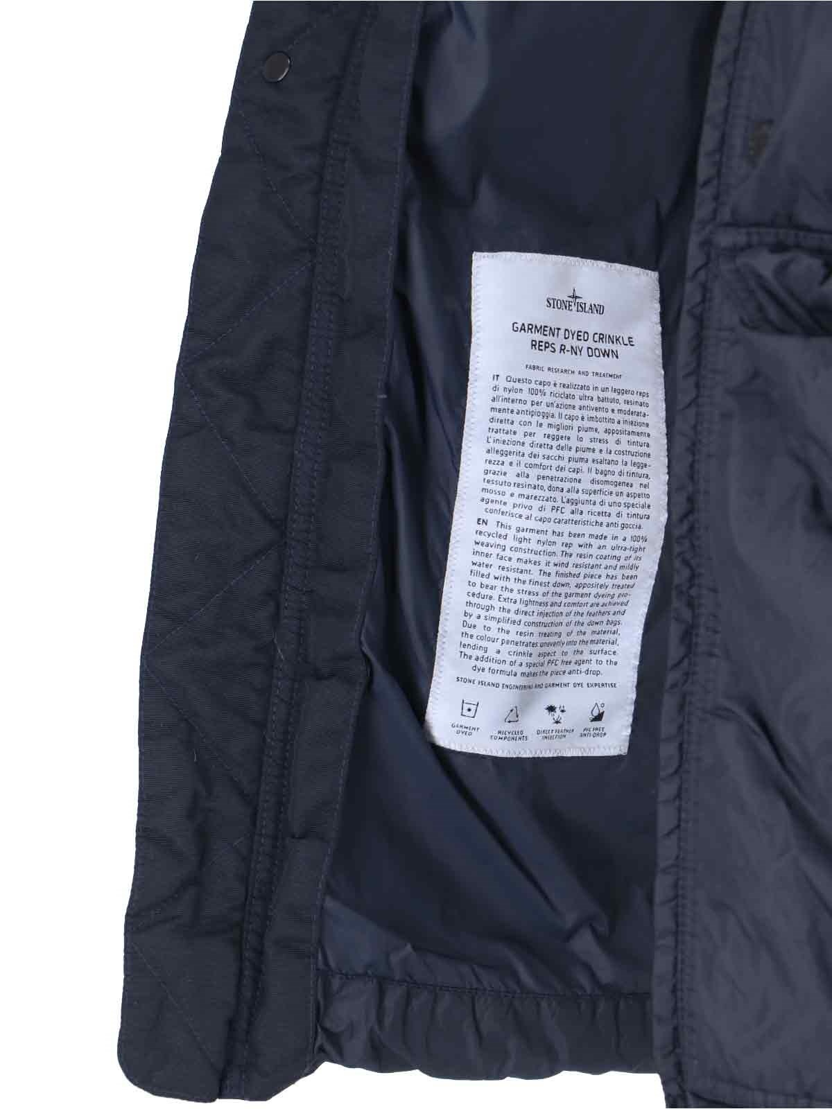 LOGO HOODED DOWN JACKET - 5