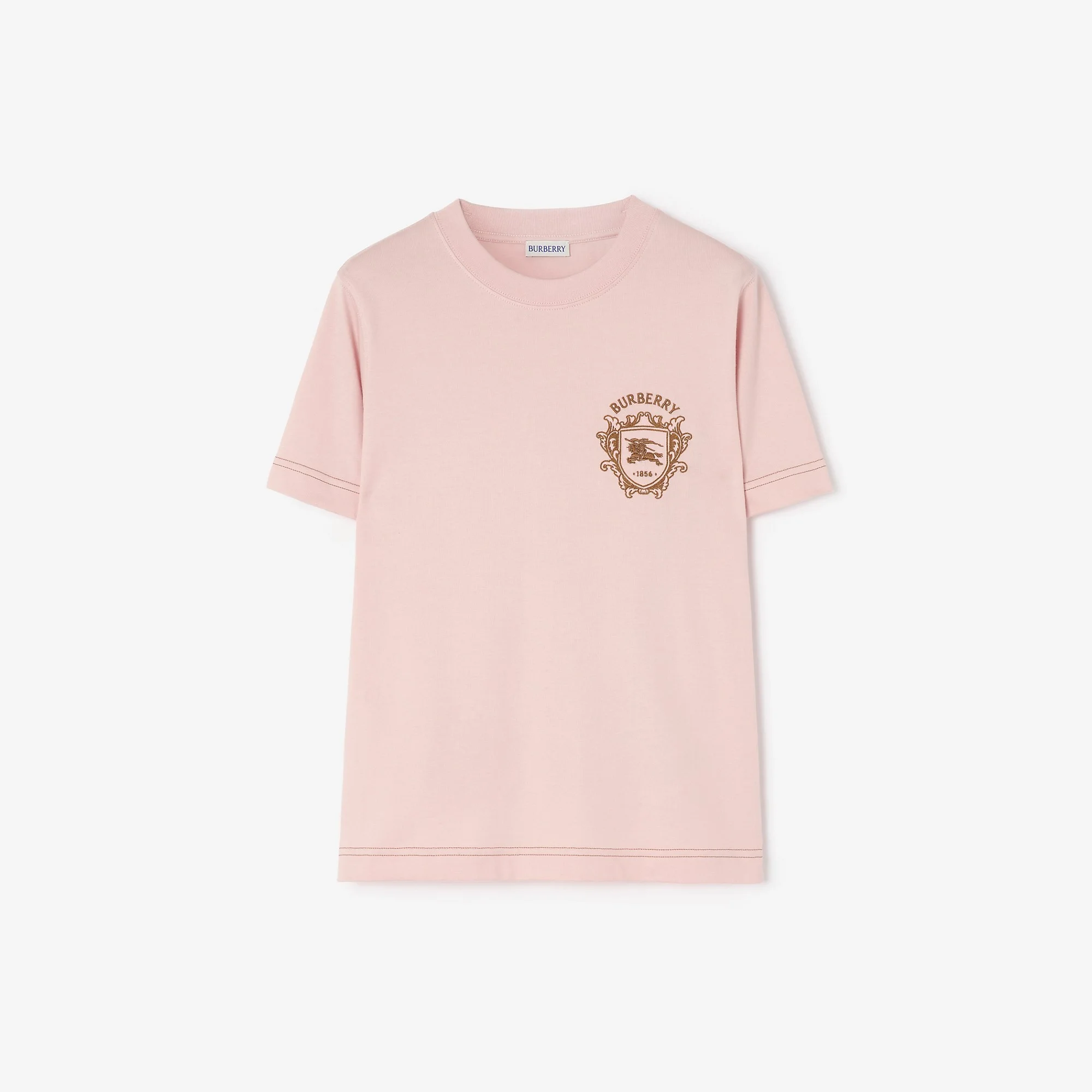 Knight Crest Cotton T-shirt - 1