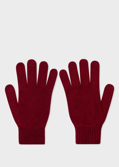 Paul Smith Cashmere And Merino Gloves outlook