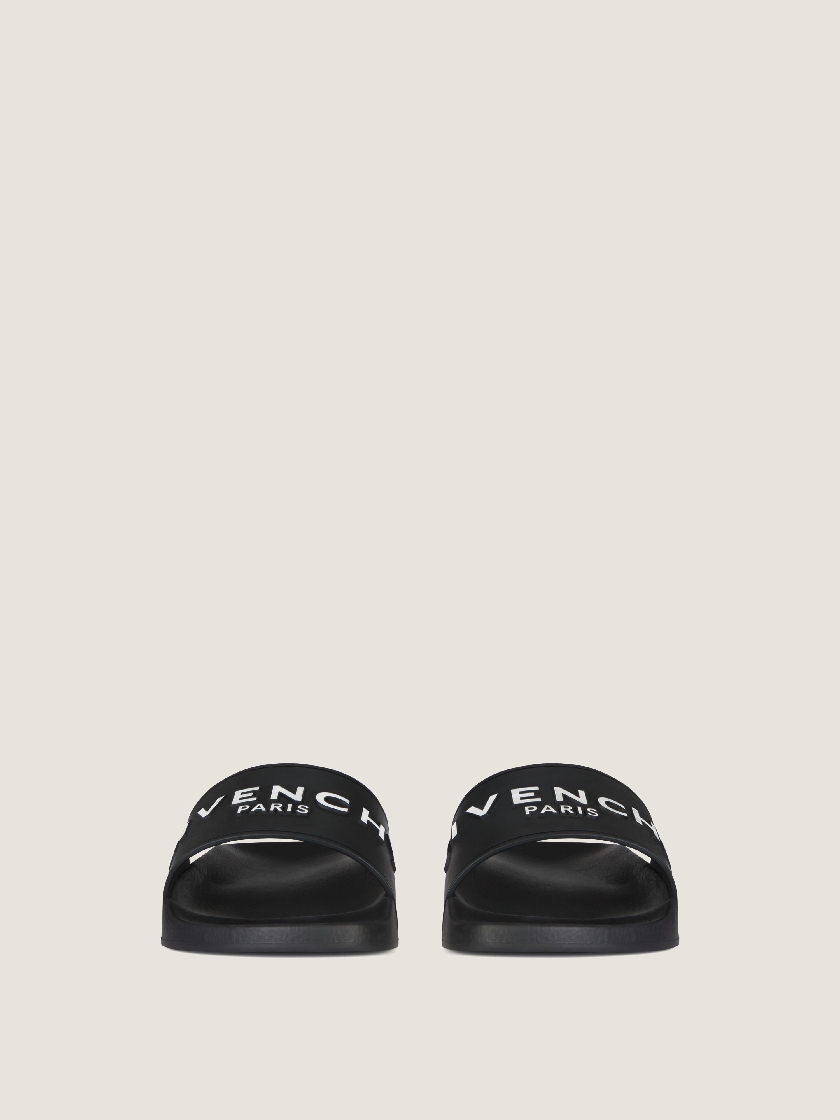 SLIDE FLAT SANDALS IN RECYCLED RUBBER - 2
