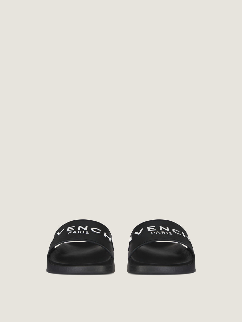 SLIDE FLAT SANDALS IN RECYCLED RUBBER 2