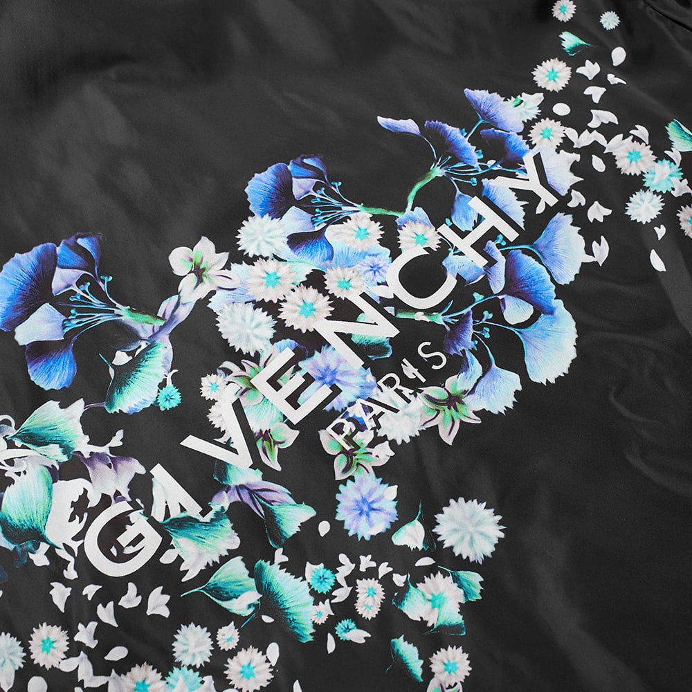 Givenchy Floral Back Logo Windbreaker - 2