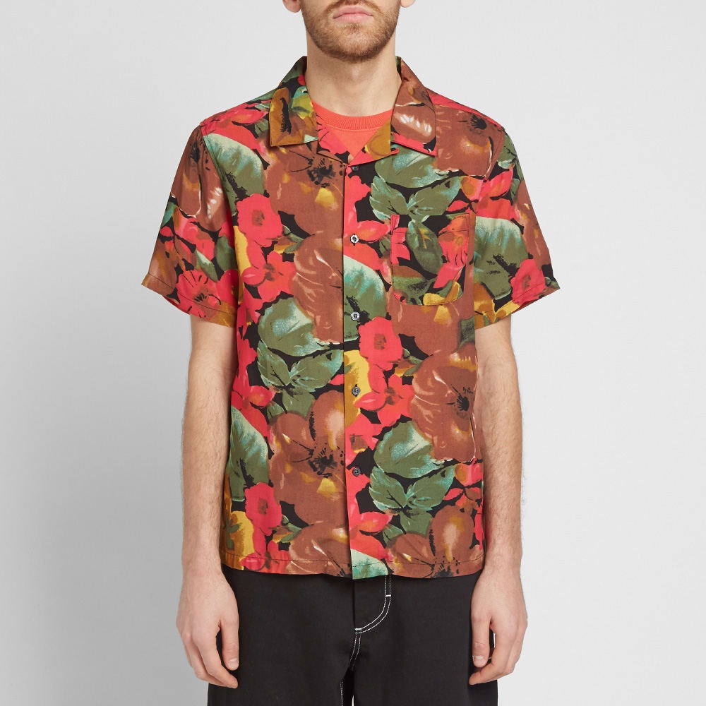 Stussy Watercolour Flower Shirt - 4