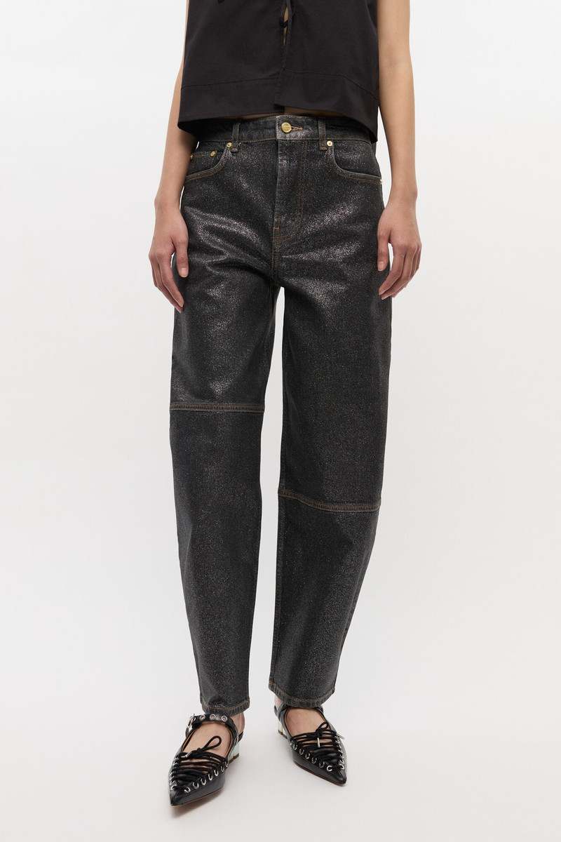 SHIMMERY FOIL STARY JEANS 3