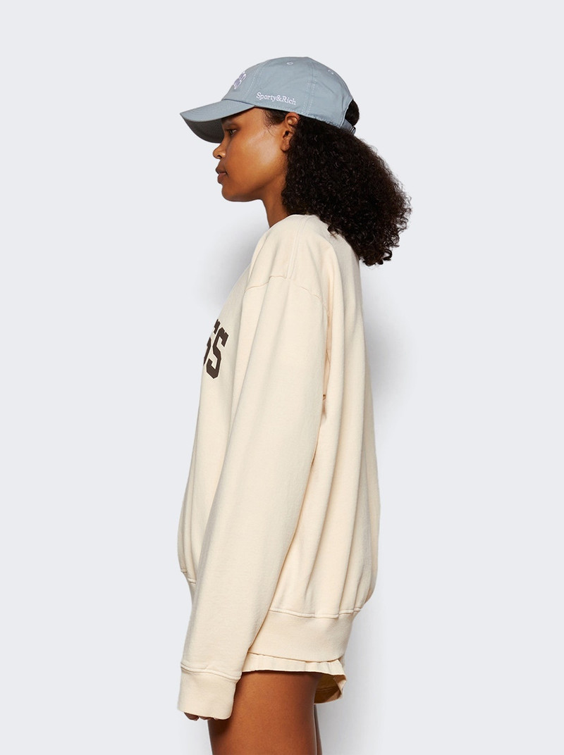 X Asaya Wellness Ivy Crewneck Cream 4