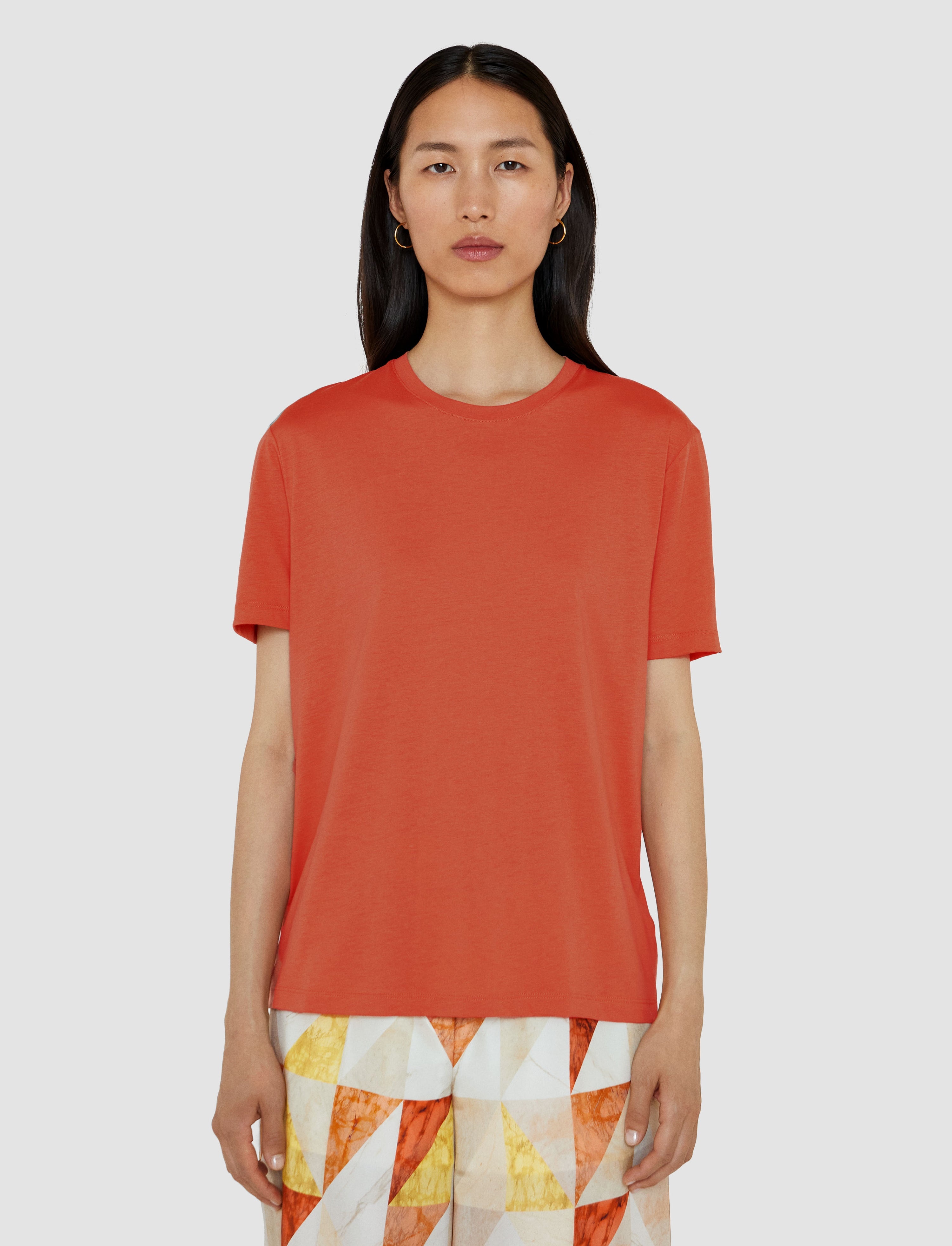 Cotton Silk Jersey T-Shirt - 3