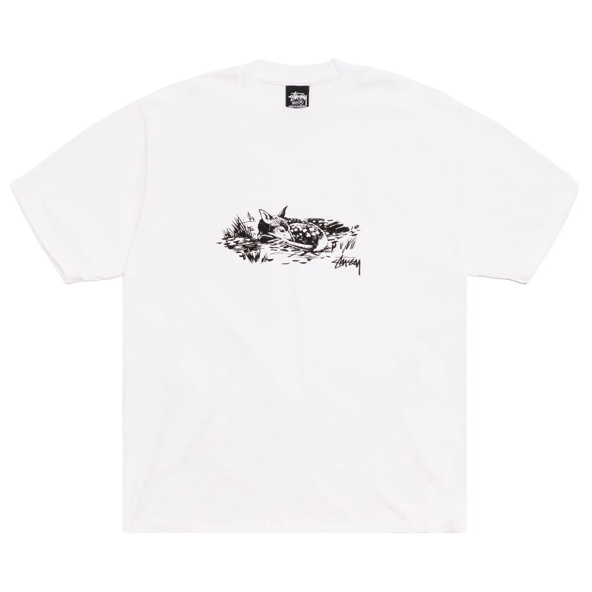 Stussy Fawn Tee 'White' - 1