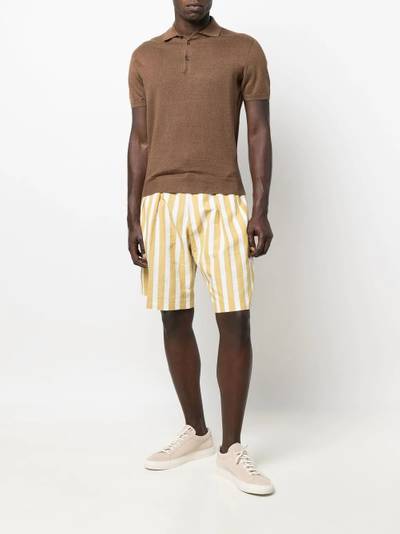 Paul Smith stripe-print shorts outlook