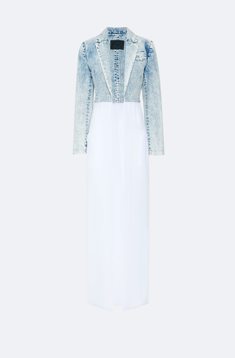 Lightwash Denim Combo Jacket 1