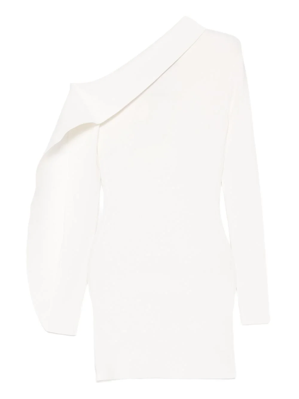 asymmetric mini dress - 1