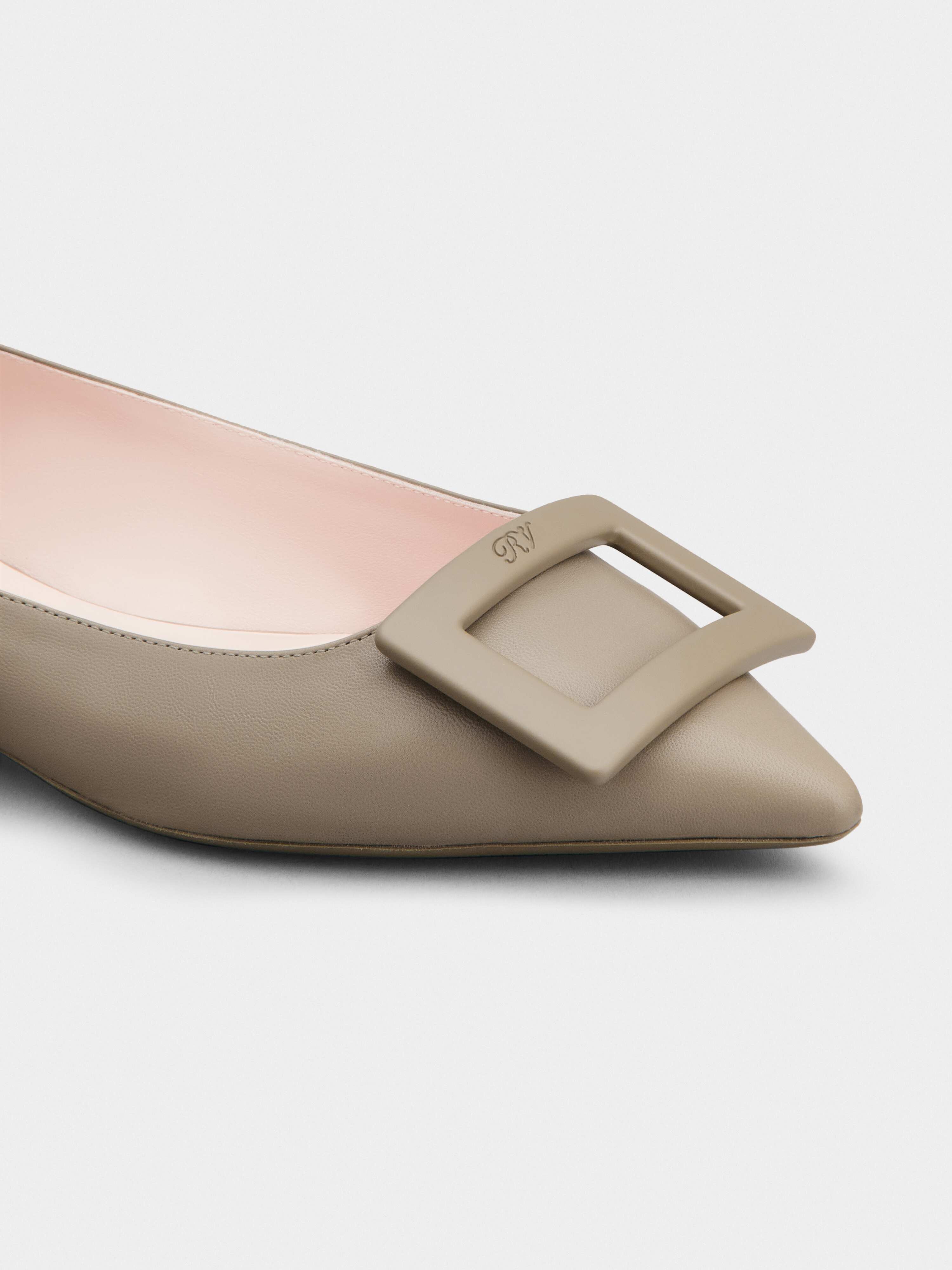 Gommettine Ballerinas in Nappa Leather - 3