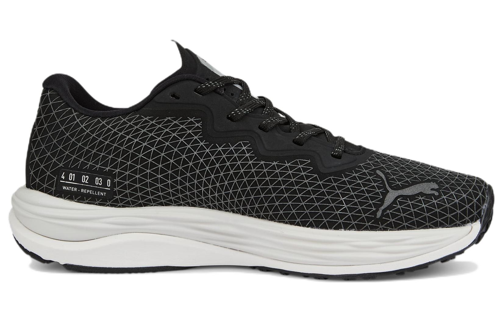 (WMNS) PUMA Velocity Nitro 2 Wtr 'Black White' 376918-01 - 2