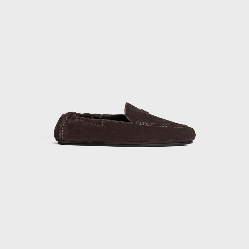CELINE ADAM Loafer IN SUEDE CALFSKIN 1