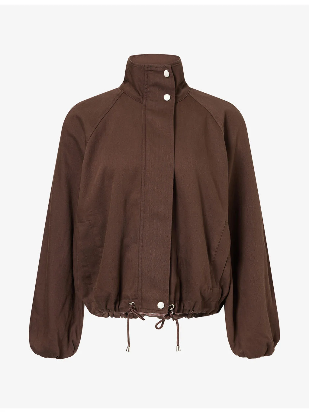 Blake Drawstring-Hem Cotton-Blend Jacket - 1