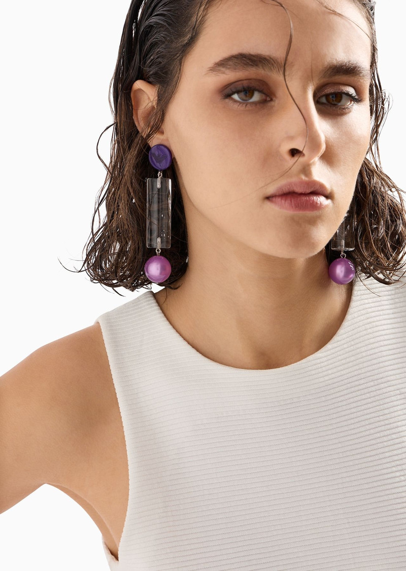 Ottoman jersey flared dress 5