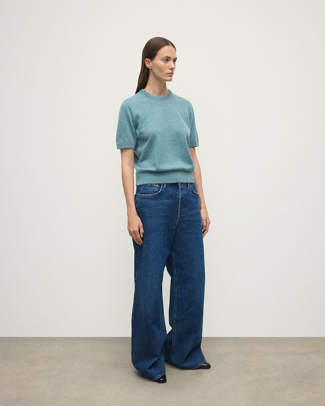 Classic Cashmere Green T-shirt - 3