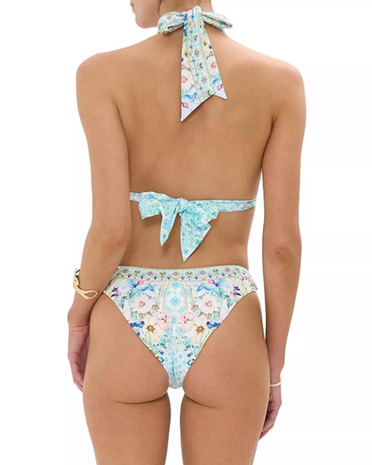 Soft Tie Triangle Bikini Top - 2