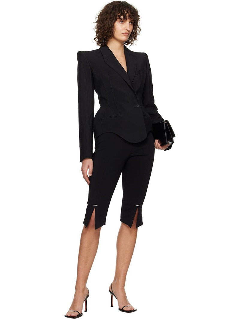 MUGLER Black Signature Blazer outlook