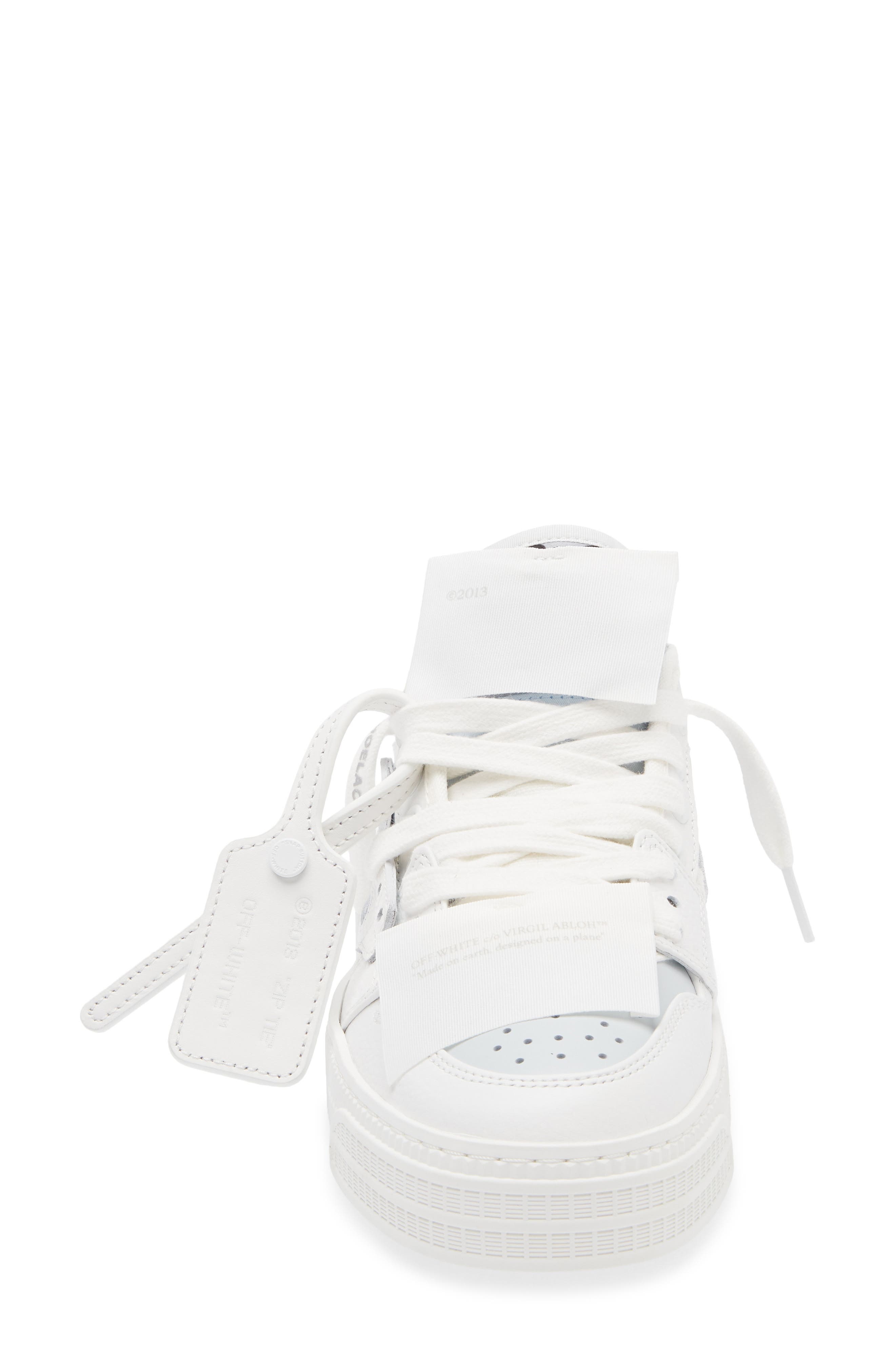Off-White Off Court 3.0 Low Top Sneaker in White - 4
