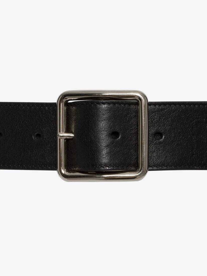 Long Belt in Black - 3