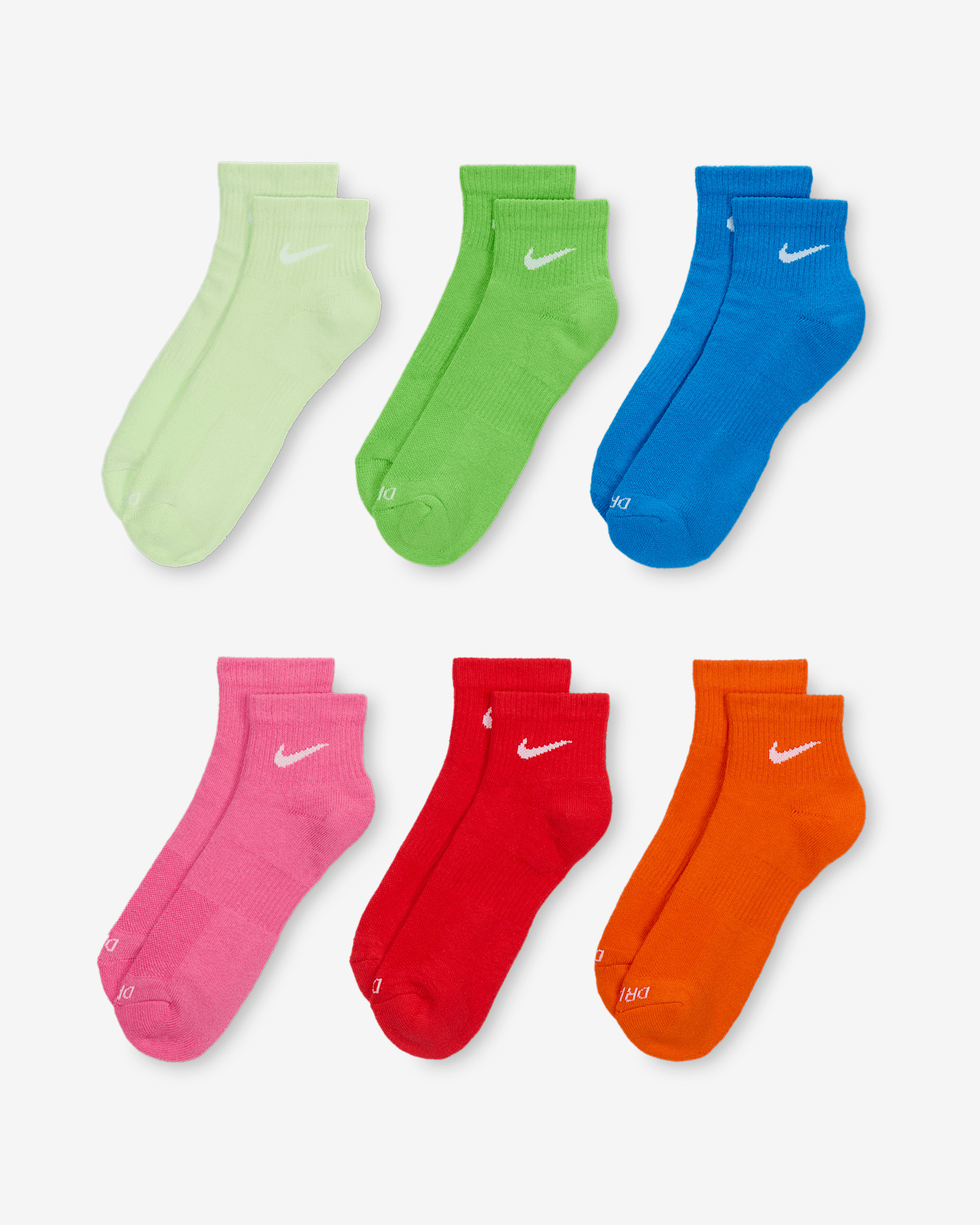 Nike Everyday Plus Cushioned Training Ankle Socks (6 Pairs) - 2