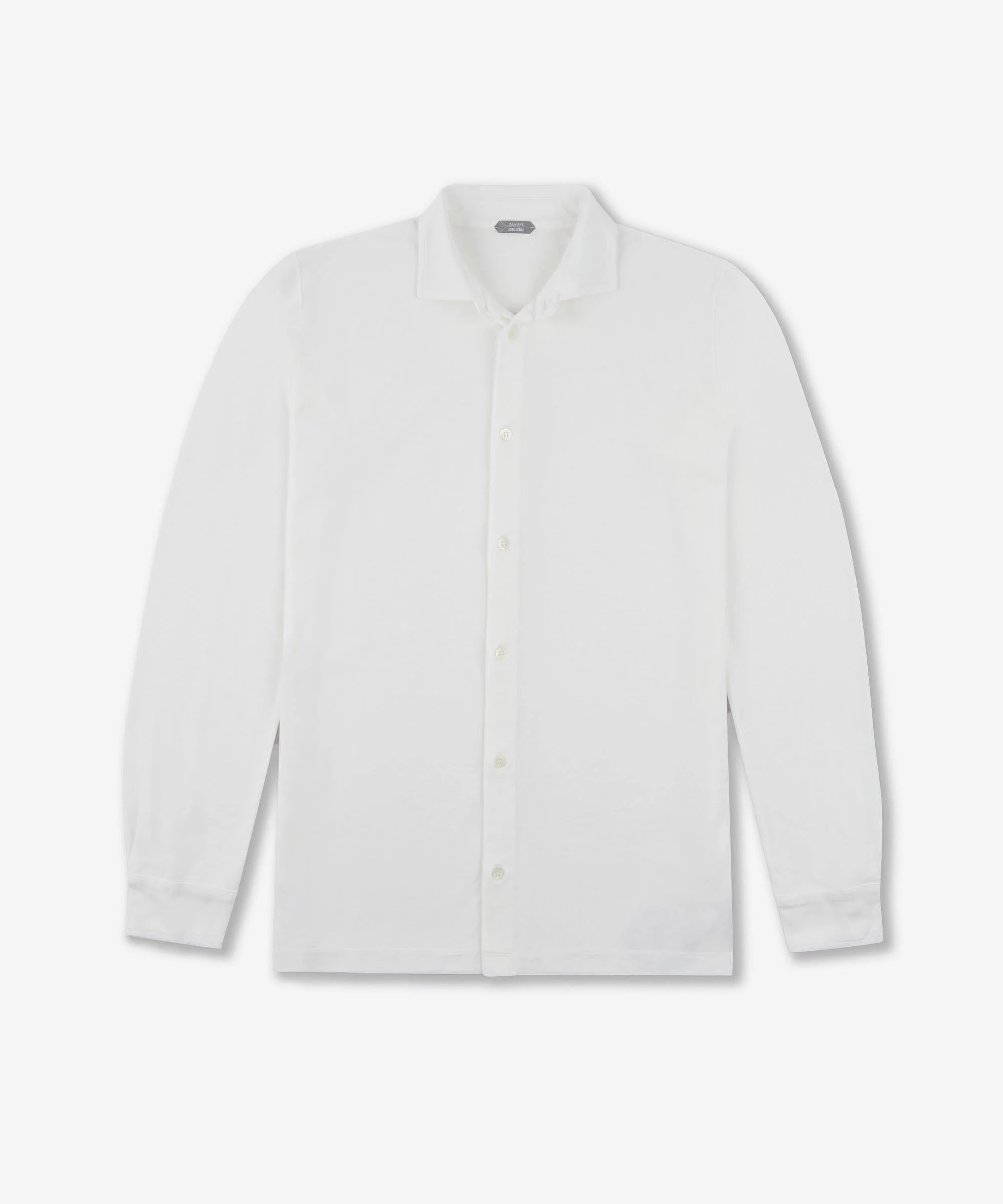 Slim-fit organic IceCotton shirt - 1