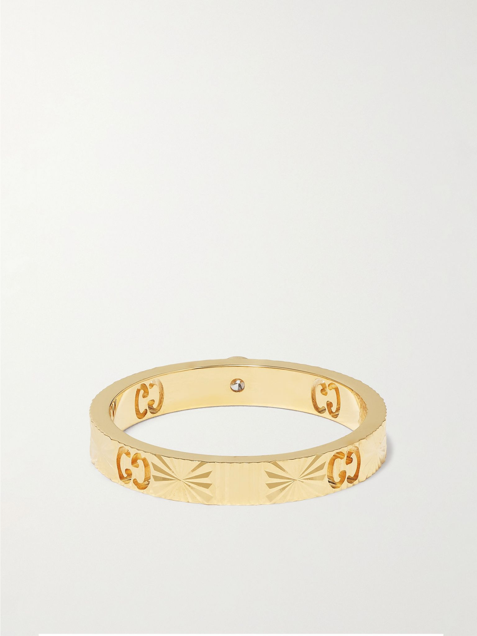 Icon 18-karat gold diamond ring Gold - 3