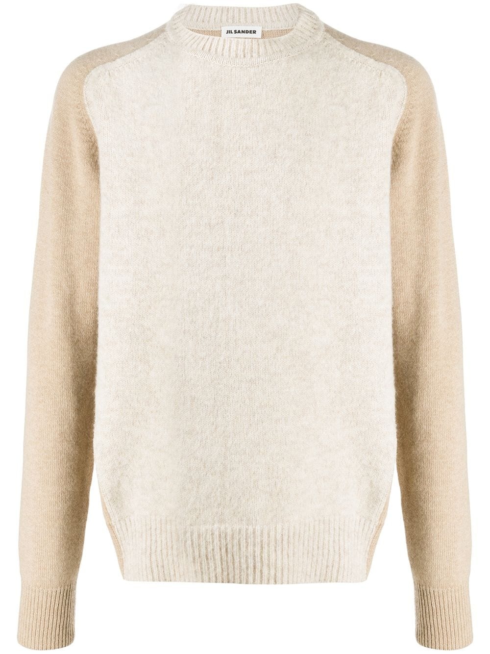 crew-neck wool jumper - 1