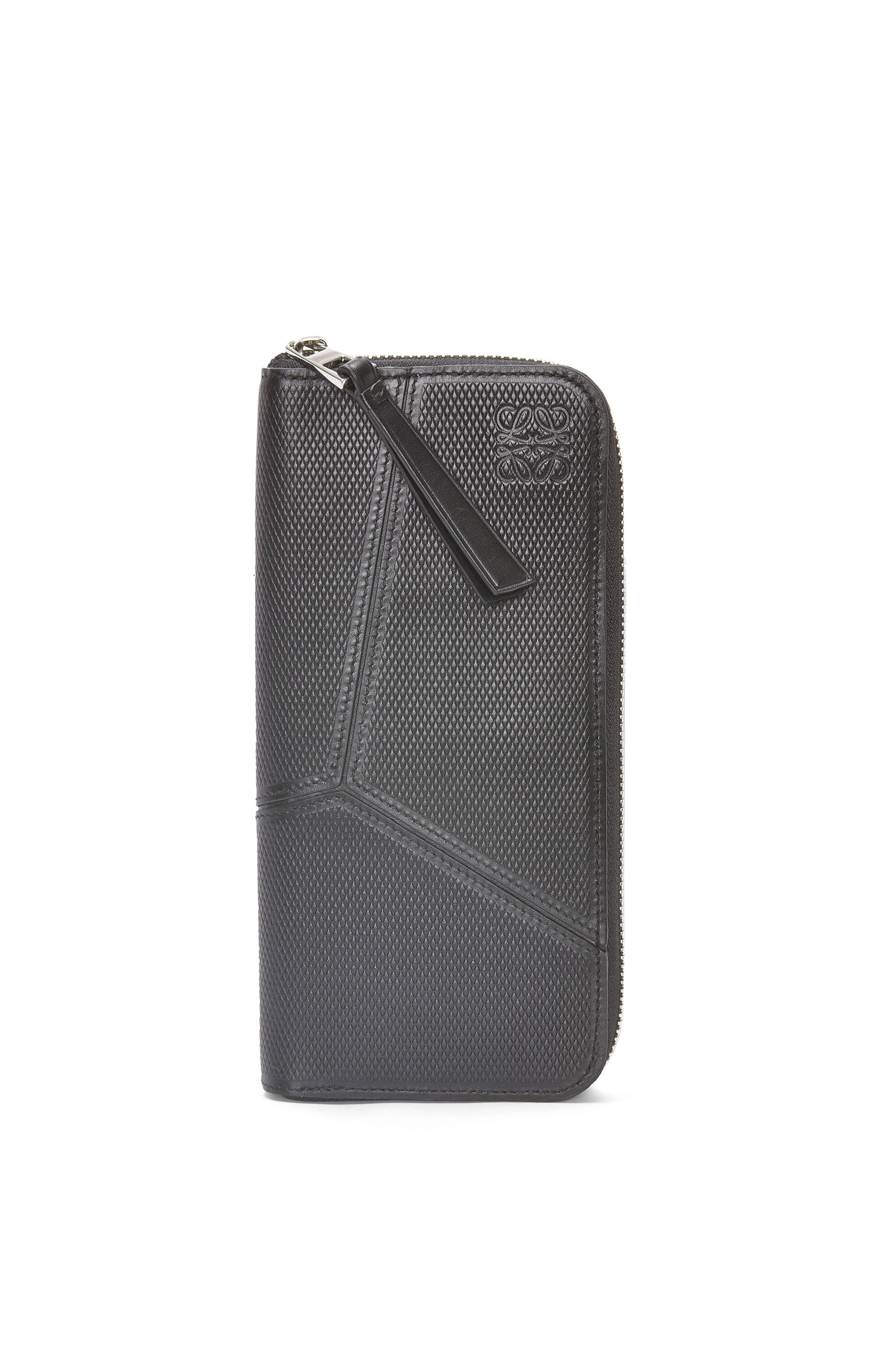 Puzzle open wallet in diamond calfskin - 1