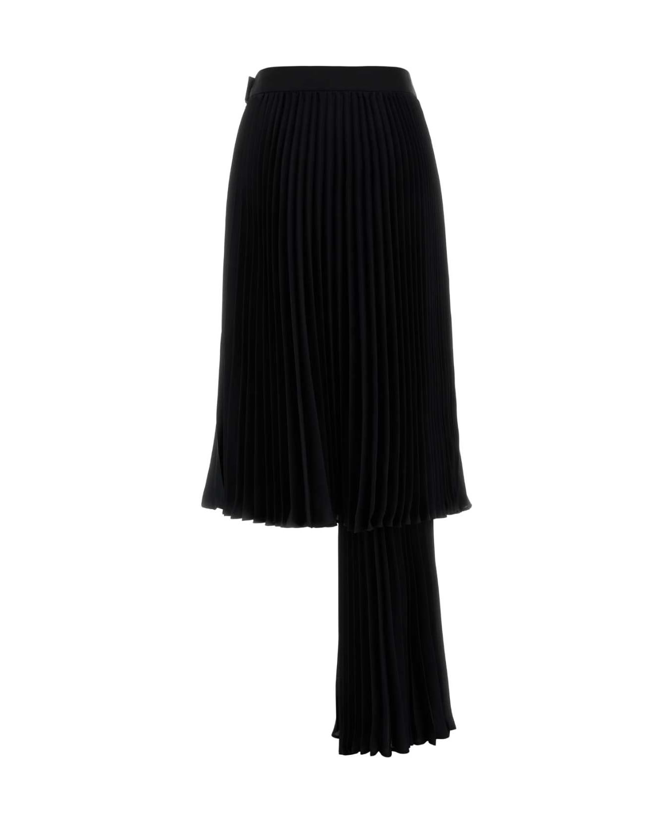 Black Polyester Pant-skirt - 2