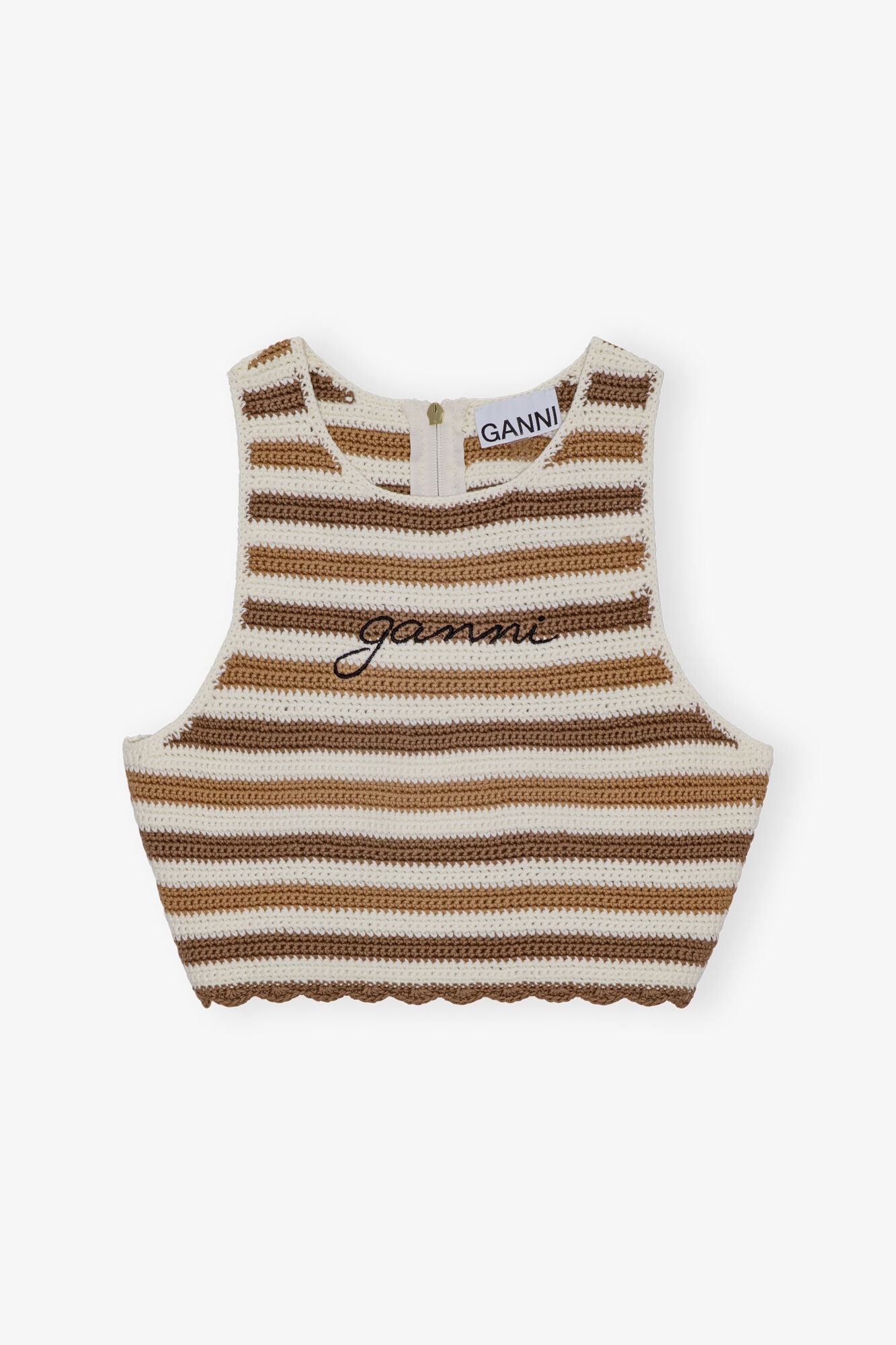 CROCHET RACERBACK TOP - 1