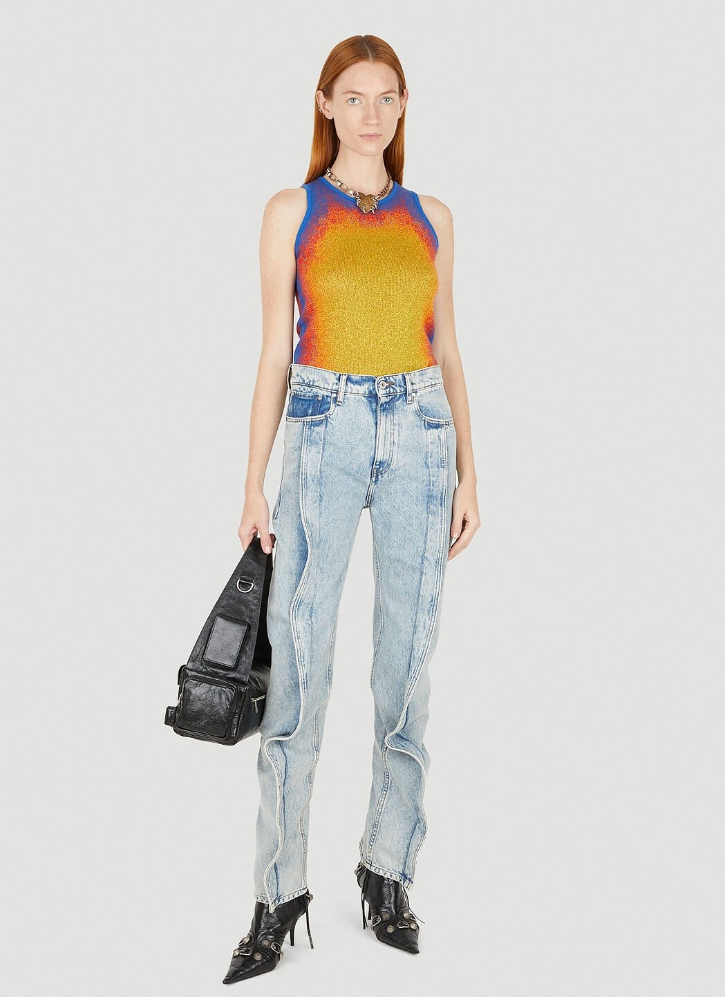 Y PROJECT - Y/Project Women Gradient Knit Tank Top - 2