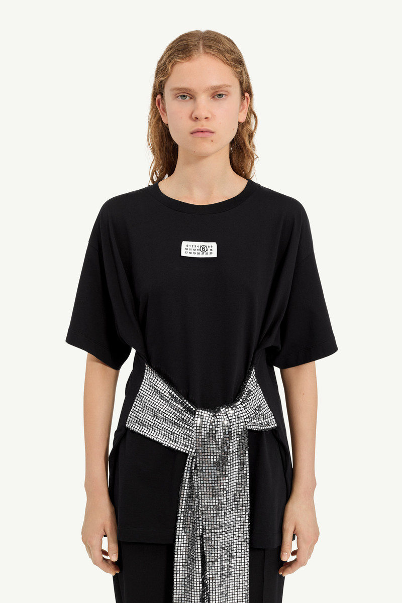 Cotton T-shirt with gloves 4