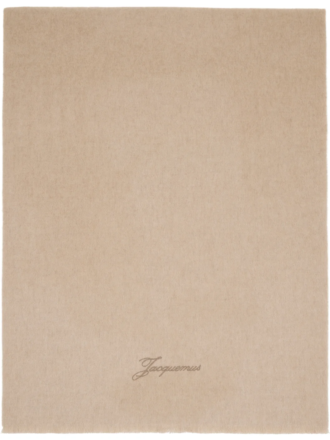 Beige 'The Tailleur' Scarf - 1