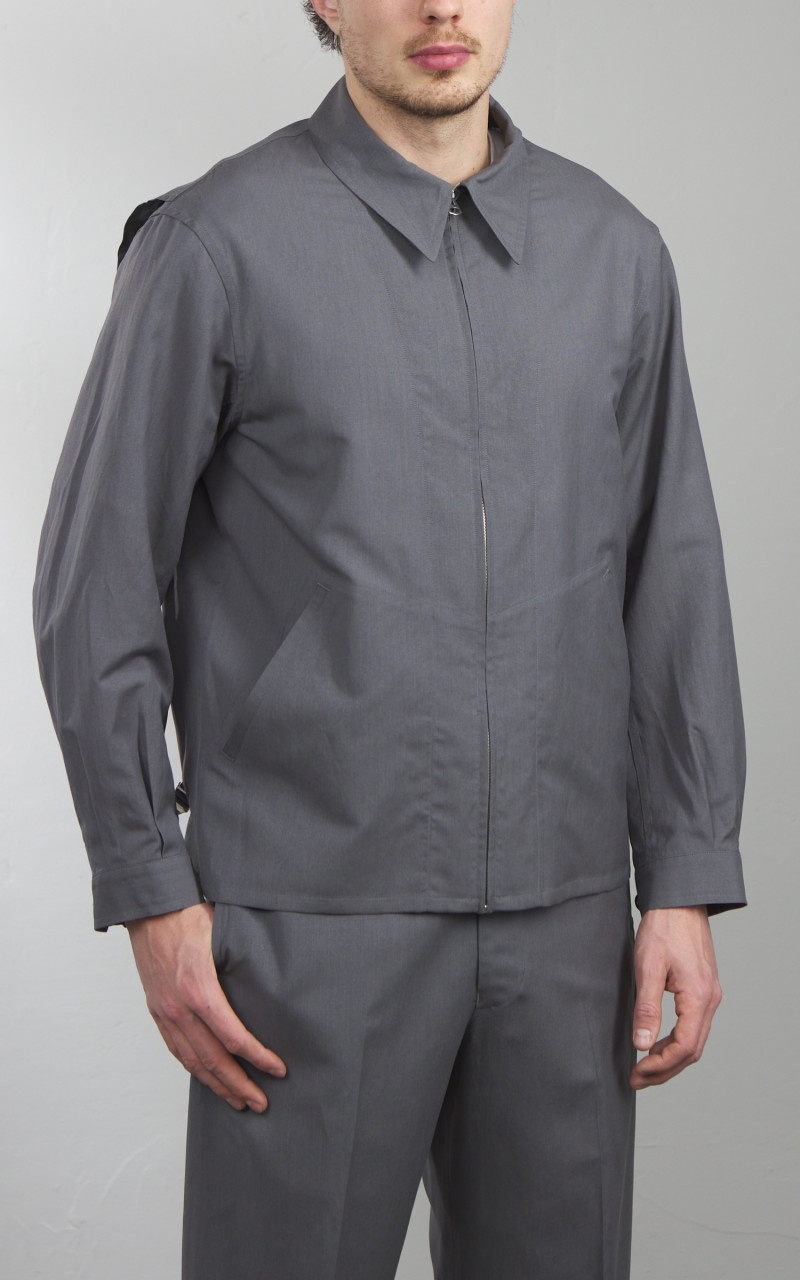 FLY BLOUSON TOP GREY - 2