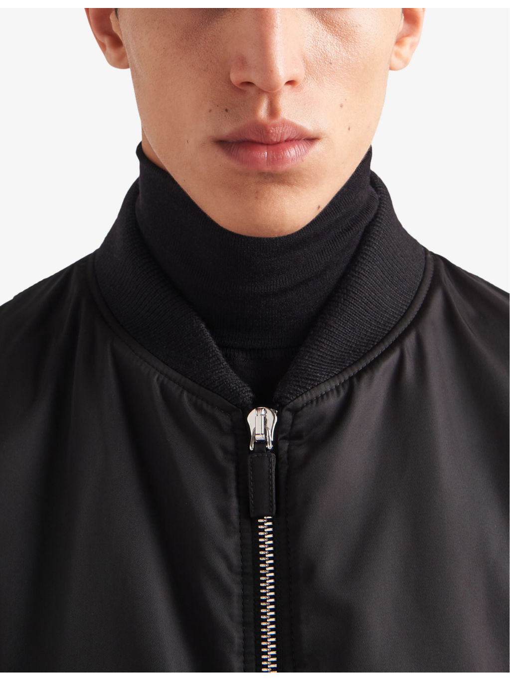 Re-Nylon brand-plaque boxy-fit recycled-polyamide jacket - 5