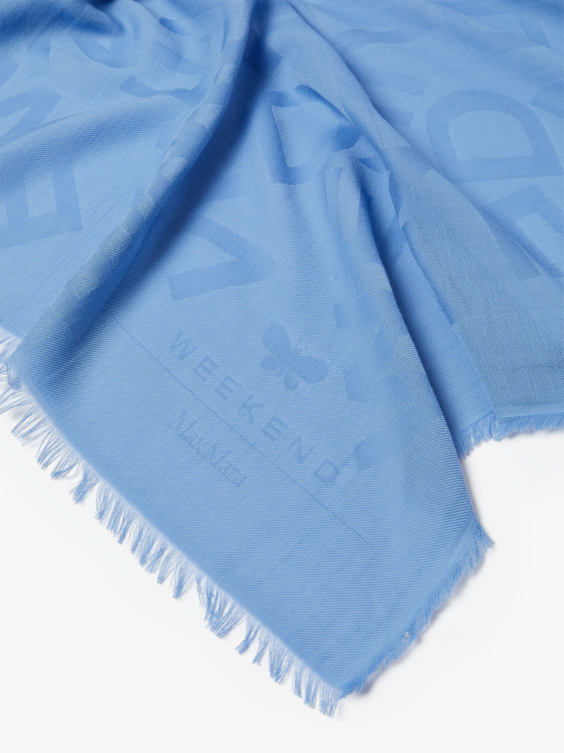 VALREAS Jacquard cotton stole 3