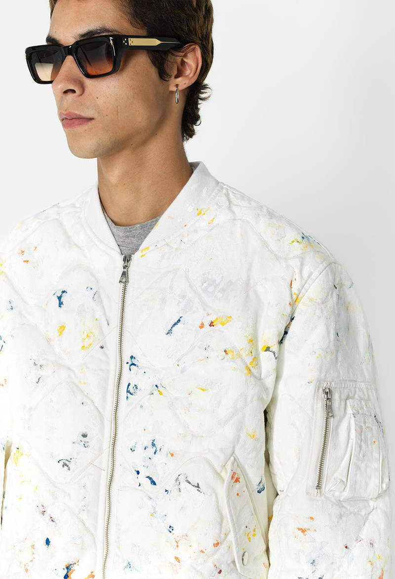 QUILTED BOMBER JACKET 8
